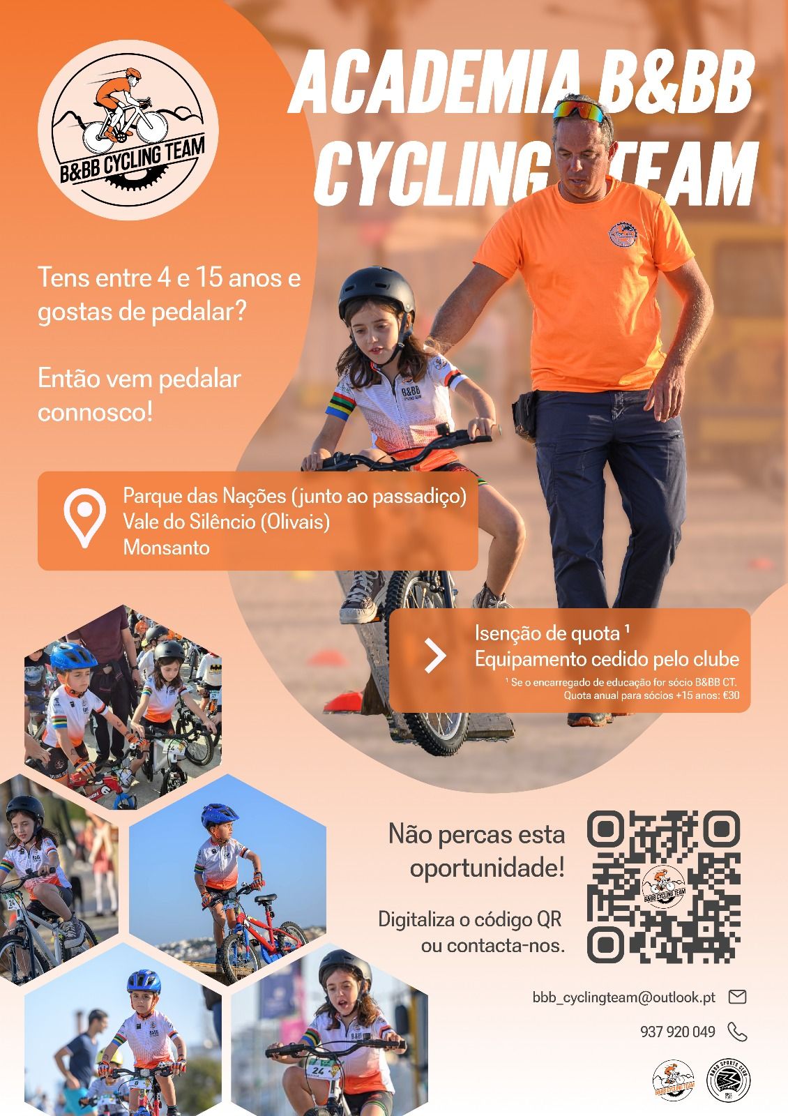 Demos início à Academia B&BB Cycling Team